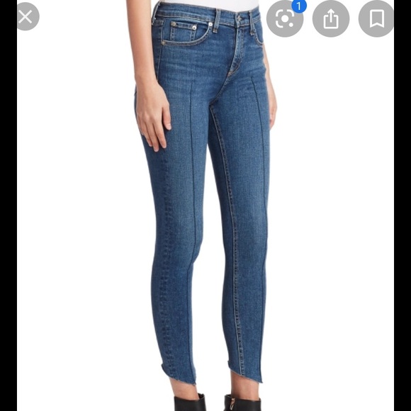❤️Host Pick❤️ Rag & Bone High Rise Ankle Skinny Jeans - Picture 11 of 14